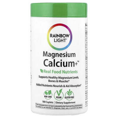Magnesium Calcium+™, 180 капсул