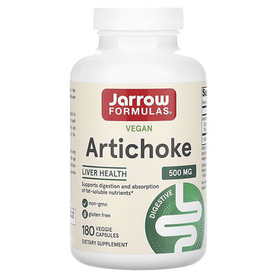Artichoke, 500 mg, 180 Veggie Capsules