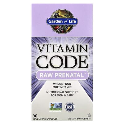 Vitamin Code®, RAW Prenatal™, 90 вегетарианских капсул