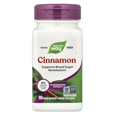Cinnamon, 60 веганских капсул