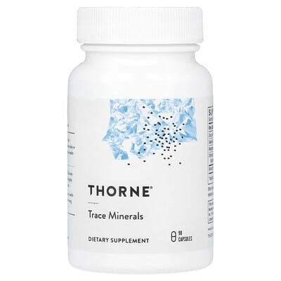Минералы Trace Minerals, 90 капсул