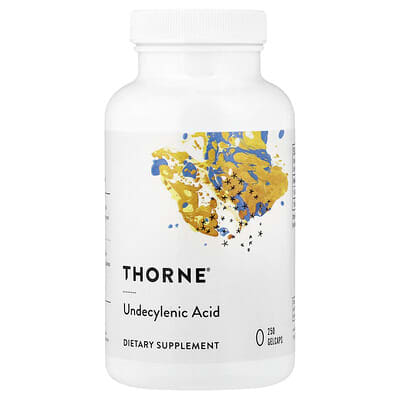 Undecylenic Acid, 250 Gelcaps (50 mg per Gelcap)