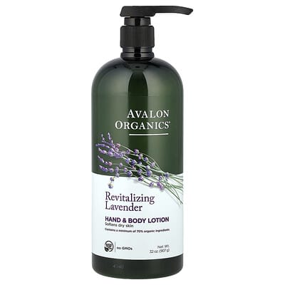 Hand & Body Lotion, Revitalizing Lavender, 32 oz (907 g)