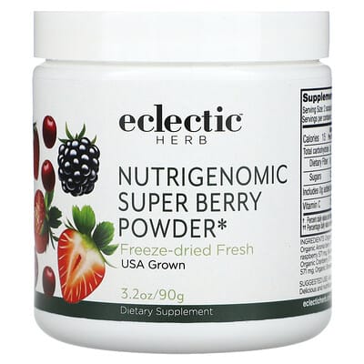 Nutrigenomic Super Berry порошок из ягод, 3.2 oz (90 g)