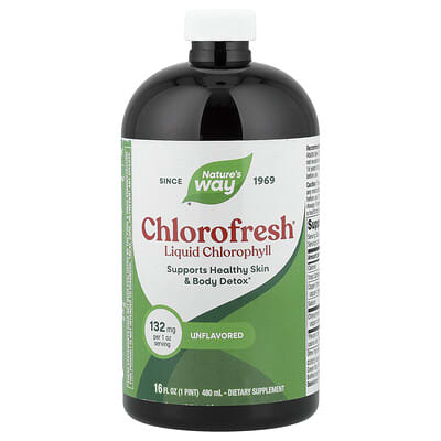 Chlorofresh®, жидкий хлорофилл, без вкуса, 16 fl oz (480 ml)