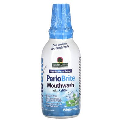 Ополаскиватель для рта PerioBrite с ксилитолом, Wintermint, 480 мл