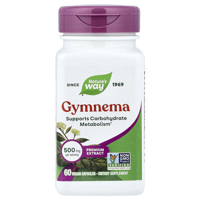 Gymnema, 500 mg, 60 Vegan Capsules