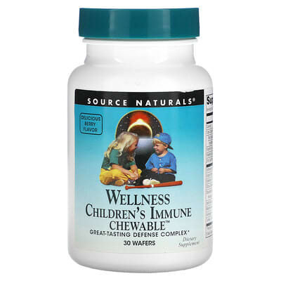 Wellness Children's Immune Chewable™, Delicious Berry, 30 Wafers