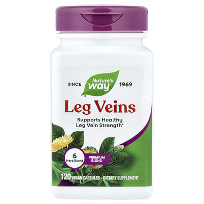 Leg Veins, 120 Vegan Capsules