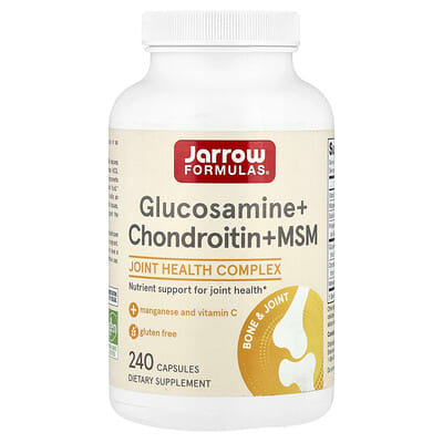 Glucosamine + Chondroitin + MSM, 240 Capsules