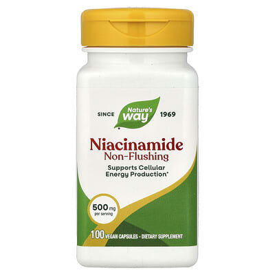Ниацинамид, 500 mg, 100 капсул