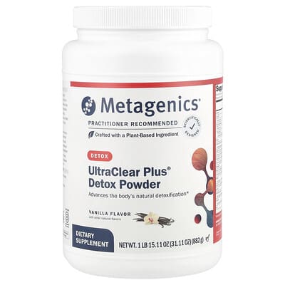 UltraClear Plus® Detox Powder, Vanilla, 31.11 oz (882 g)