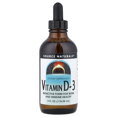 Vitamin D-3, 4 fl oz (118.28 ml)