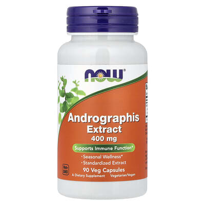 Andrographis Extract, 400 mg, 90 Veg Capsules