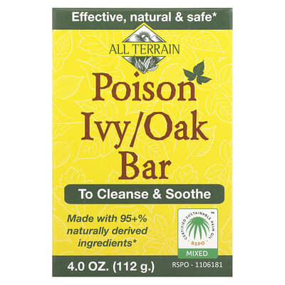Poison Ivy/Oak Bar Soap, 4 oz (112 g)