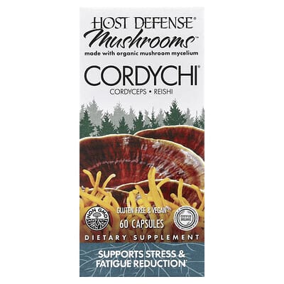 Mushrooms™, Cordychi®, 60 капсул