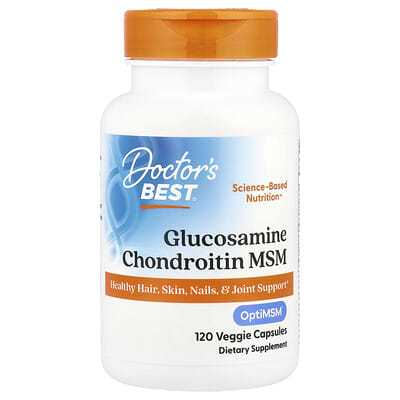Glucosamine Chondroitin MSM, 120 вегетарианских капсул