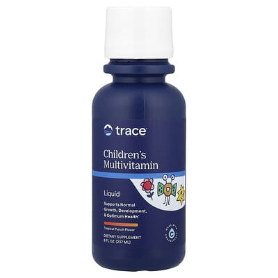 Children's Liquid Multivitamin, Tropical Punch, 8 fl oz (237 ml)