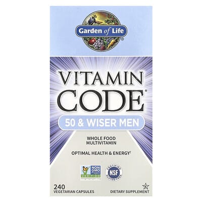 Мужской мультивитаминный комплекс Vitamin Code®, 240 вегетарианских капсул