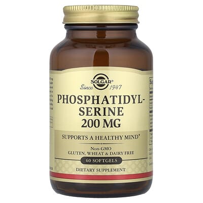 Phosphatidylserine, 200 mg, 60 Softgels