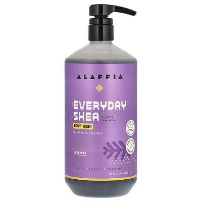 Everyday Shea®, Body Wash, Normal to Very Dry Skin, Lavender, 32 fl oz (946 ml)