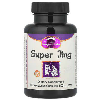 Dragon Herbs Super Jing, 100 вегетарианских капсул