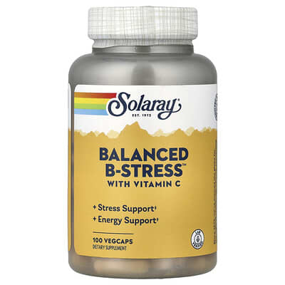 Balanced B-Stress™ с витамином C, 100 VegCaps