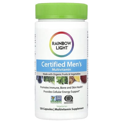 Certified Men's Multivitamin, 120 Capsules