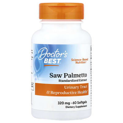 Saw Palmetto, Standardized Extract, 320 mg, 60 Softgels