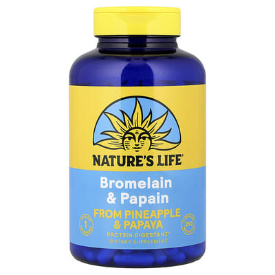 Bromelain & Papain, 250 Capsules