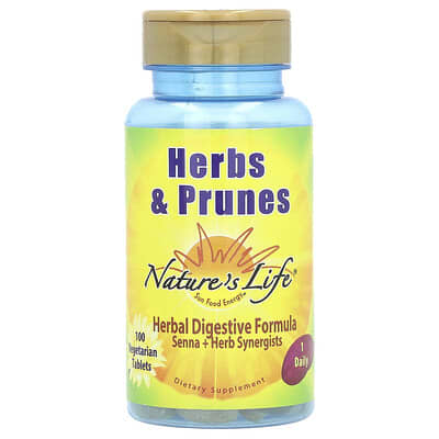 Herbs & Prunes, 100 вегетарианских таблеток