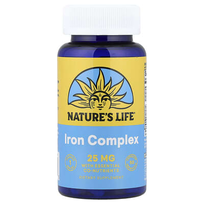 Комплекс железа Nature's Life, 50 капсул