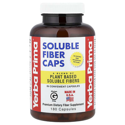 Soluble Fiber Caps, 180 Capsules