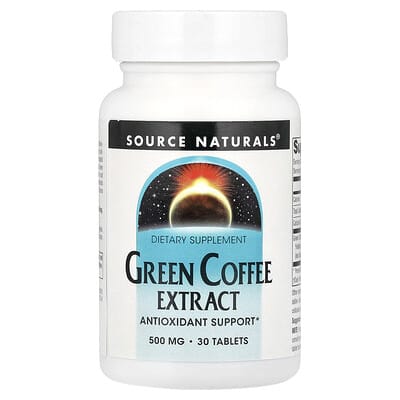 Green Coffee Extract, 30 Tablets (500 mg per Tablet)