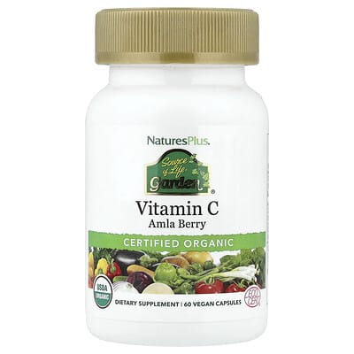 Source of Life Garden®, Витамин C, Amla Berry, 60 веганских капсул