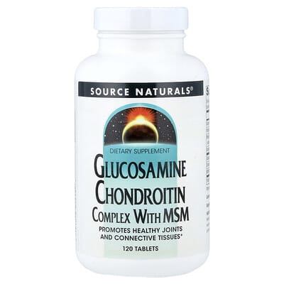 Glucosamine Chondroitin Complex With MSM, 120 Tablets