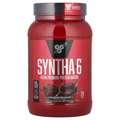 Syntha-6®, Ultra Premium Protein Matrix, Chocolate Milkshake, 2.91 lb (1.32 kg)