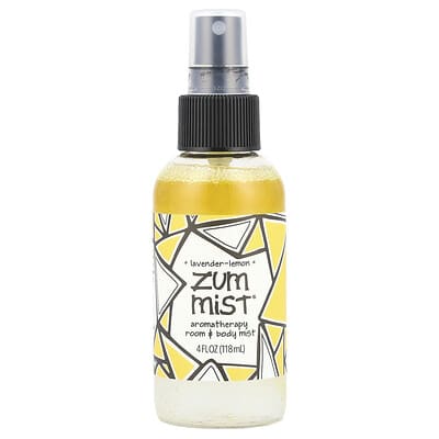 Zum Mist®, Aromatherapy Room & Body Mist, Lavender-Lemon, 4 fl oz (118 ml)