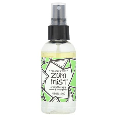 Zum Mist®, Aromatherapy Room & Body Mist, Rosemary-Mint, 4 fl oz (118 ml)