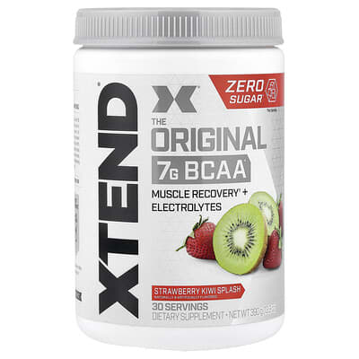 XTEND 7G BCAA, Strawberry Kiwi Splash, 13.8 oz (390 g)