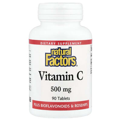 Витамин C Natural Factors 500 mg 90 таблеток