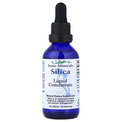 Eidon Ionic Minerals Silica, жидкий концентрат, 2 oz (60 ml)