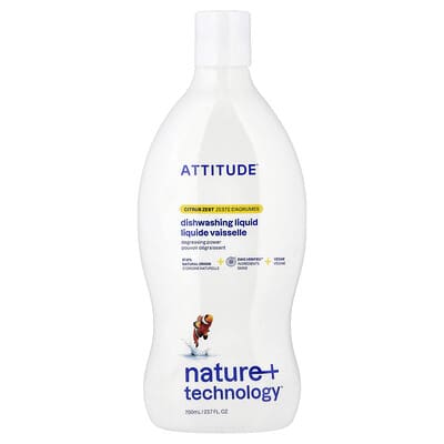 Средство для мытья посуды, цитрусовый цедра, 23.7 fl oz (700 ml)