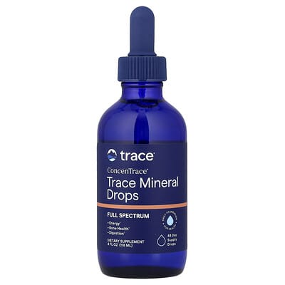 ConcenTrace® Trace Mineral Drops, 4 fl oz (118 ml)