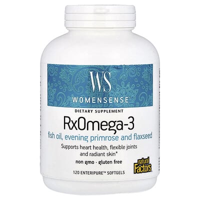 WomenSense®, RxOmega-3, 120 Enteripure™ Softgels
