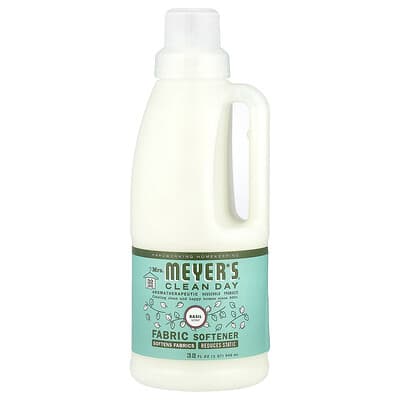 Fabric Softener, Basil, 32 fl oz (946 ml)