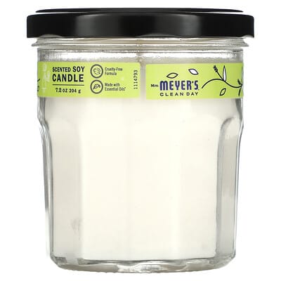 Scented Soy Candle, Lemon Verbena, 7.2 oz (204 g)