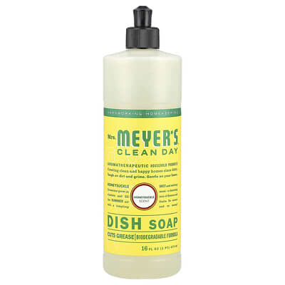 Dish Soap, Honeysuckle , 16 fl oz (473 ml)