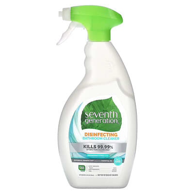 Disinfecting Bathroom Cleaner, Lemongrass Citrus, 26 fl oz (768 ml)