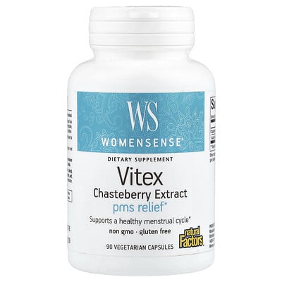 WomenSense®, Vitex Chasteberry Extract, 80 mg, 90 Vegetarian Capsules